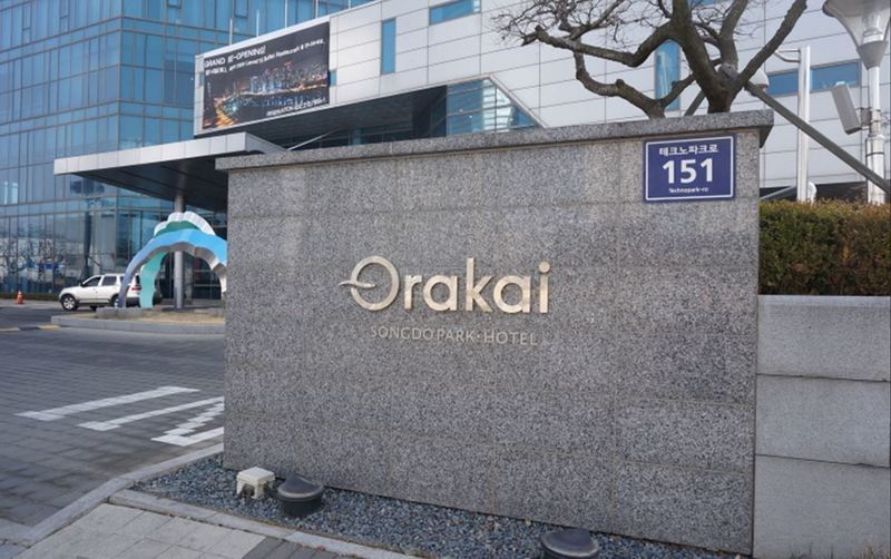 Orakai Songdo Park Hotel Incshon Kültér fotó